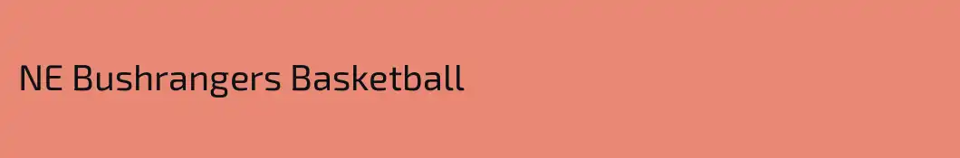 NE Bushrangers Basketball